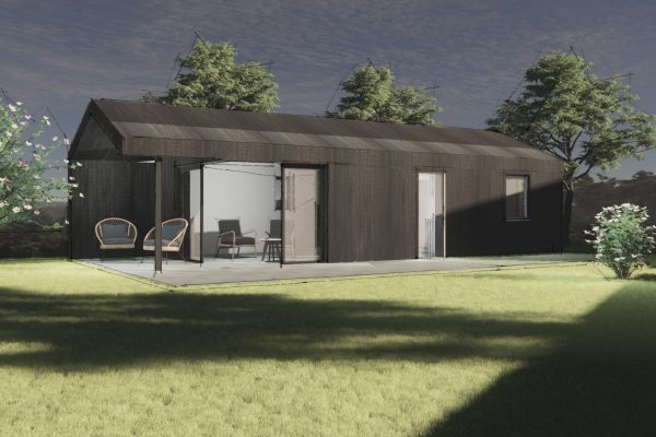 Timber Clad New Build, Peak Park